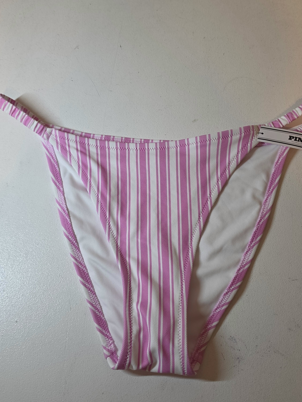 Pink Striped Women’s Bikini Bottom - PINK Victoria's Secret